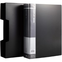 Mapa cu folii Deli А4 80p Black