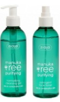 Подарочный набор Ziaja Manuka Tree Cleansing Gel 200ml + Astringent Toner 200ml