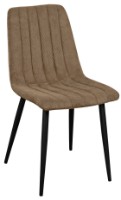 Scaun Deco DC-90 BGF166-7 Brown Velvet/Black Legs