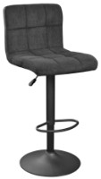 Барный стул Deco SB-044 Velvet Black/Black Leg