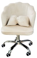 Scaun de birou Magnusplus 6833 Velour 3 Ivory
