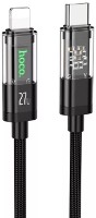Cablu USB Hoco U116 Lightning Black