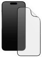 Sticlă de protecție pentru smartphone RhinoShield 3D Impact Screen Protector for iPhone 15 Privacy Alignment Frame Black