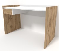 Письменный стол Smartex M3 110cm Белый/Дуб Тёмный