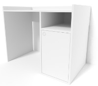 Письменный стол Smartex Tab Classic 100cm Белый