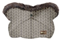 Муфта-рукавички на детскую коляску Kikka Boo Shiny Nylon Snow Braids (31108040100)