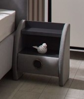 Noptieră Ambianta Cristal 455x360x510mm Gri