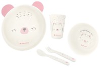 Set de hrănire Kikka Boo Bear with Me Pink (31302040134)