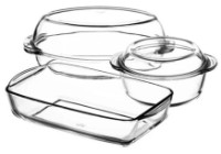 Set tave de copt Pasabahce Borcam (159053) 3pcs