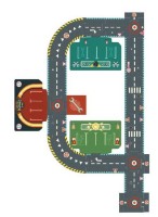 Set jucării transport Djeco Crazy Motors 24 pcs DJ05497