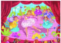 Puzzle Djeco The Ballerina with the Flower 36pcs DJ07227