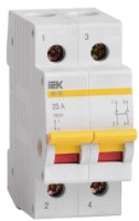 Выключатель нагрузки IEK MNV10-2-025