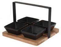 Farfurie pentru gustări EH 20x20cm (48186)