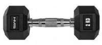 Гантель HMS 2x2kg Hex Pro