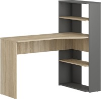 Masa de birou Magnusplus Teddy Sonoma Oak/Graphite