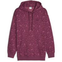 Hanorac pentru bărbați Puma Classics Paisleyluxe Aop Hoodie Fl Dark Jasper M