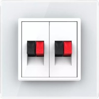 Розетка Livolo VL-C7-FCSD-2WP