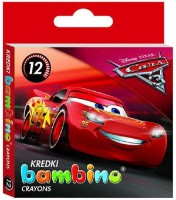 Cretă pentru desen Bambino Cars (53164) 12pcs