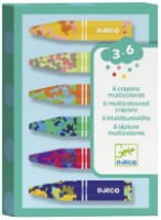Creioane colorate Djeco DJ09006