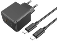 Зарядное устройство Hoco CS13A Ocean Type-C to Type-C Black