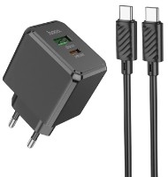 Зарядное устройство Hoco CS14A Ocean Type-C to Type-C Black