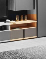 Тумба под ТВ Ambianta Duet TV 0.8m Bardolino-Gri