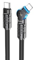 USB Кабель Hoco U118 Triumph Lightning 1.2m Black