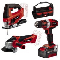 Набор Einhell TE-TK 18/3 Li Kit JS+CD+AG (42.572.41)