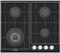 Газовая панель Fabiano FHG 8244 VGHT Black Glass