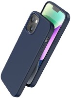 Чехол Hoco Pure Series Silicone Magnetic Protective Case iPhone 15 Plus Blue