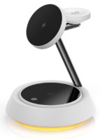 Зарядное устройство WiWU Wi-W002 3 in 1 Wireless charger White