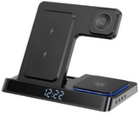 Зарядное устройство WiWU Wi-W006 5 in1 Wireless Charger Black