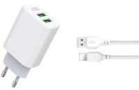 Încărcător XO L85C with Lighting Cable White