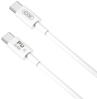 Cablu USB XO NB-Q190A Type-C to Type-C 60W 1m White