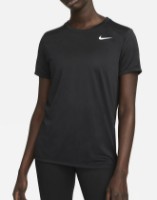 Tricou de dame Nike W Nk Df Tee Rlgd Lbr Black, s.XS