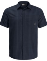 Мужская рубашка Jack Wolfskin El Dorado Shirt Men Night Blue Checks S