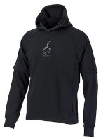 Hanorac pentru bărbați Nike Jordan Df Sprt Flc Bc Gfx Po Black, s.XL