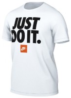 Tricou bărbătesc Nike M Nsw Tee Fran Jdi Verbiage White, s.M
