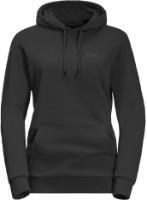Hanorac damă Jack Wolfskin Essential Hoody W Black, s.XS
