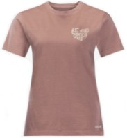 Женская футболка Jack Wolfskin Nature T W Afterglow S