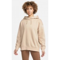 Hanorac damă Nike W Nsw Essntl Clctn Flc Os Hd Sanddrift/White, s.M