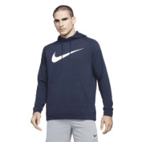 Мужская толстовка Nike Dri-Fit Training Swoosh Obsidian/White, s.XL