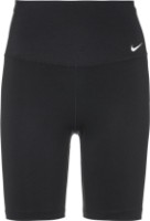 Женские шорты Nike W Nk One Df Hr 7In Short Black/White, s.S