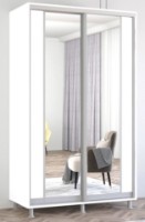 Dulap cu uşi glisante Mobildor-Lux Aron-S 140x200 White (arons4118) K2