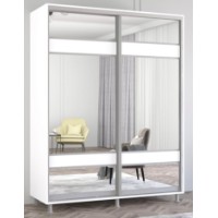 Dulap cu uşi glisante Mobildor-Lux Aron-S 170x210 White (arons4973) K3