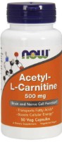 Produs pentru slăbit NOW Acetyl-L-Carnitine 500mg 100cap