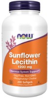 Пищевая добавка NOW Sunflower Lecithin 1200mg 200cap