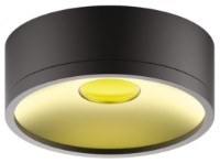 Спот Gauss HD040 Black/Gold