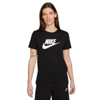 Женская футболка Nike W Nsw Tee Essntl Icn Ftra Black/White, s.S