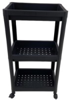 Etajeră 4Life Three-storey 36x22.5x70cm Black